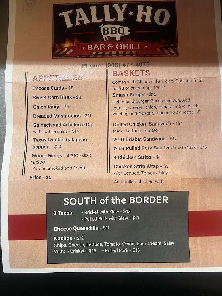 Tally Ho BBQ Bar & Grill Baby Back Ribs